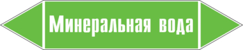 Маркировка трубопровода "минеральная вода" ( пленка, 358х74 мм) - Маркировка трубопроводов - Маркировки трубопроводов "ВОДА" - Магазин охраны труда ohranatruda-shop.ru